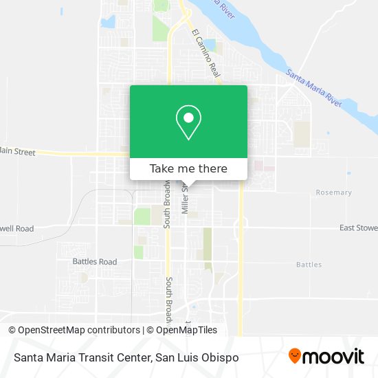 Mapa de Santa Maria Transit Center
