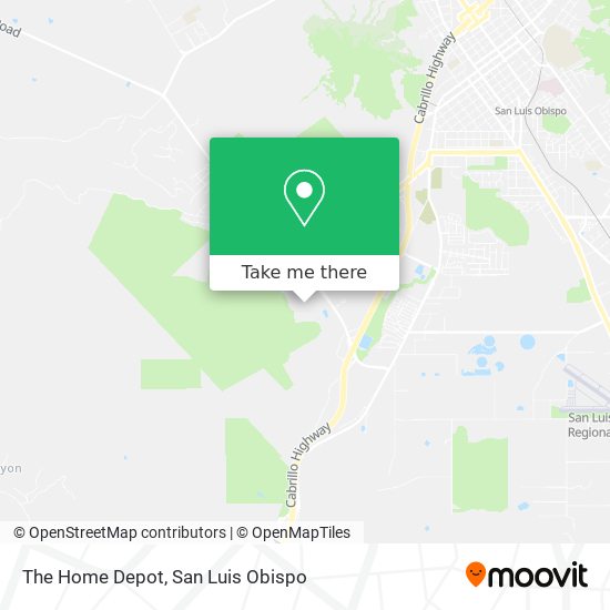 The Home Depot map