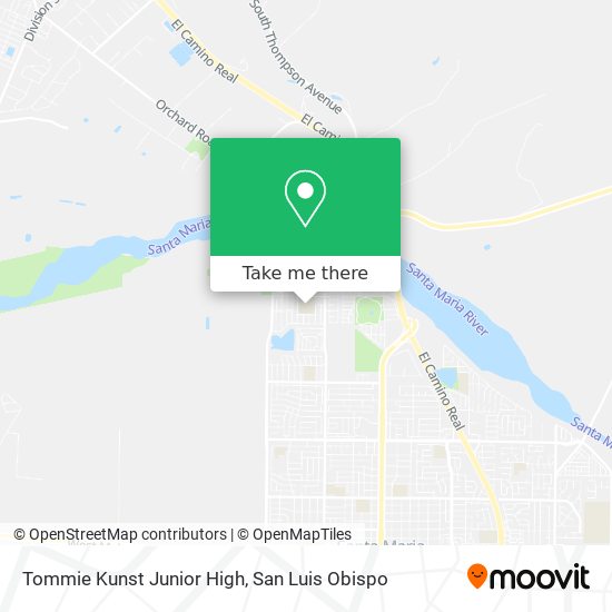 Tommie Kunst Junior High map