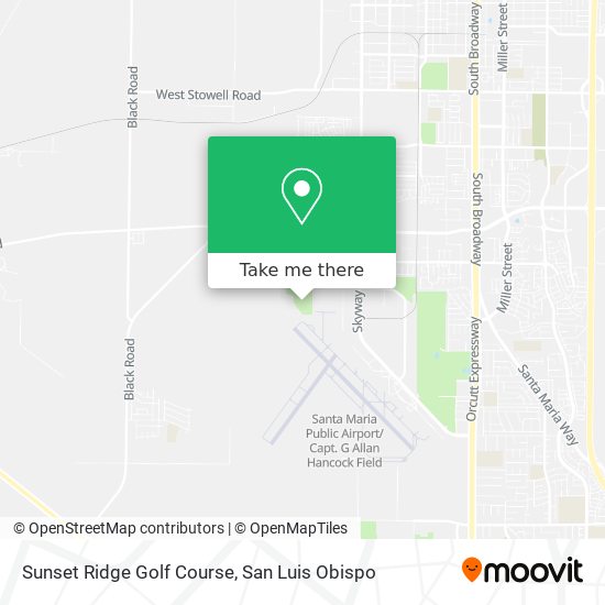 Mapa de Sunset Ridge Golf Course