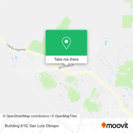 Building 610 map