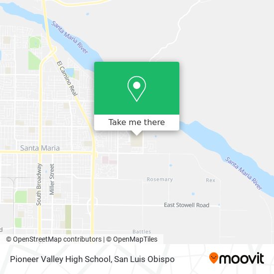 Mapa de Pioneer Valley High School