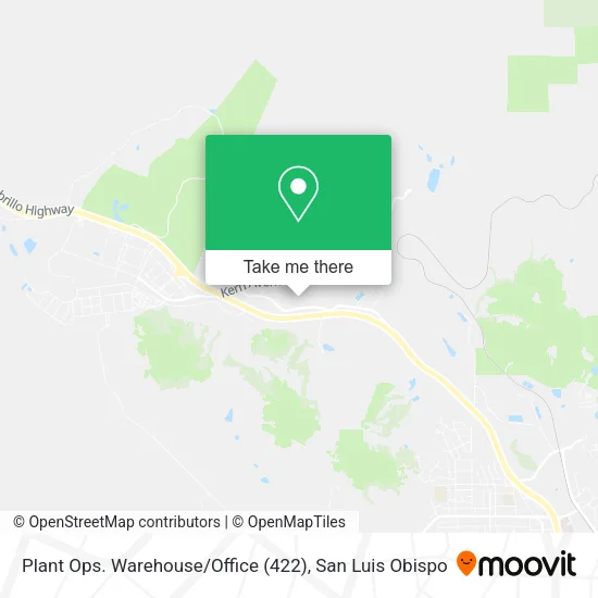 Plant Ops. Warehouse / Office (422) map