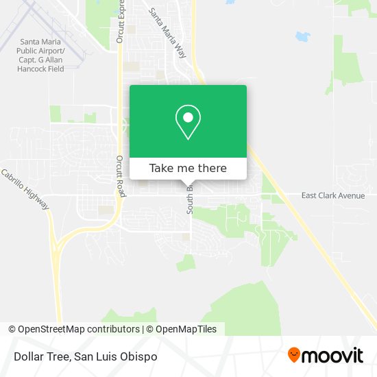 Mapa de Dollar Tree