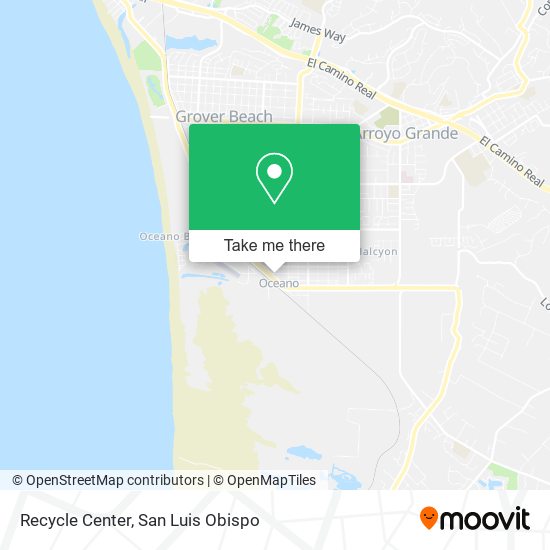 Mapa de Recycle Center