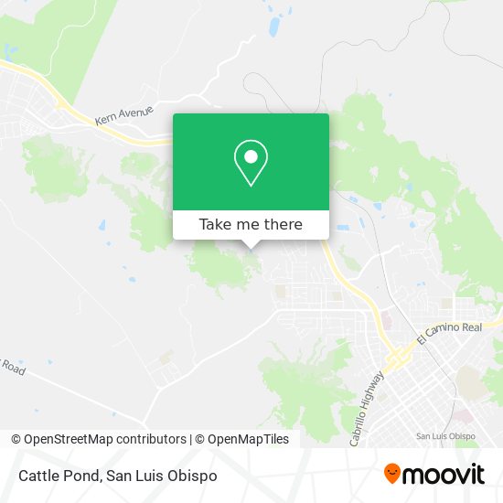 Cattle Pond map