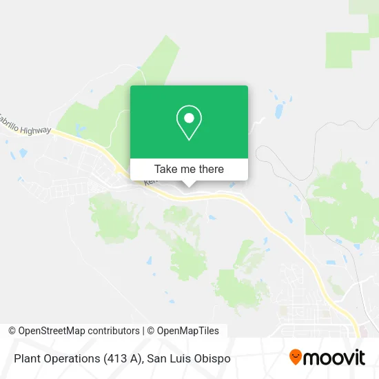 Plant Operations (413 A) map