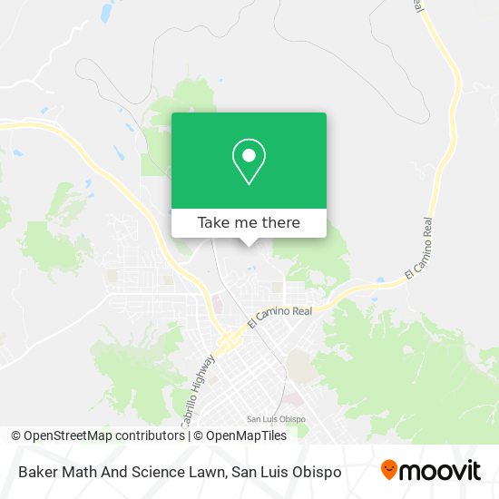 Baker Math And Science Lawn map