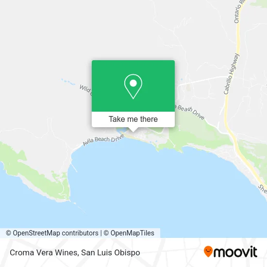 Croma Vera Wines map