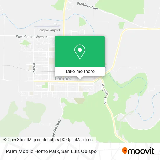 Palm Mobile Home Park map