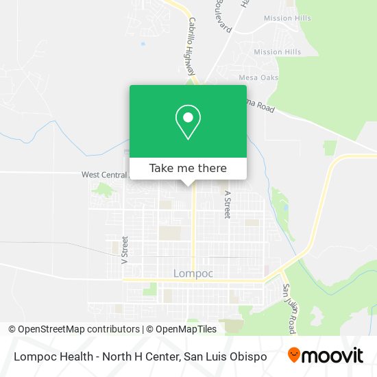 Mapa de Lompoc Health - North H Center