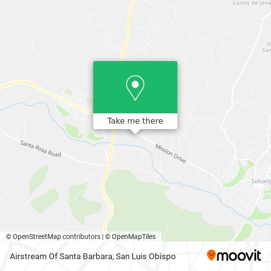 Mapa de Airstream Of Santa Barbara