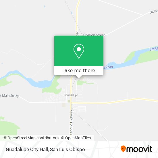 Guadalupe City Hall map