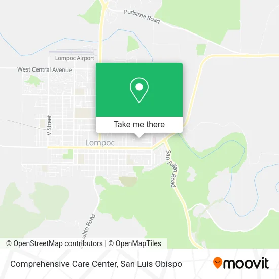 Mapa de Comprehensive Care Center