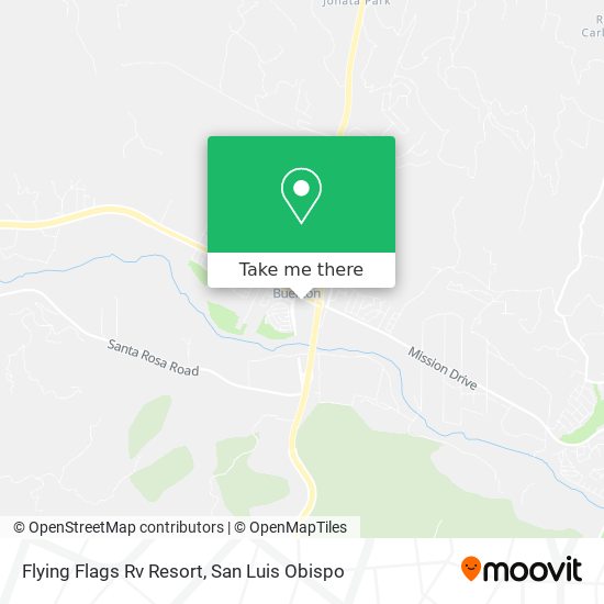 Flying Flags Rv Resort map