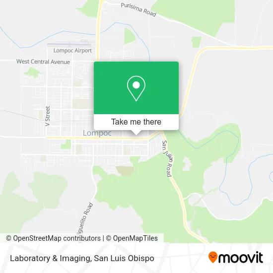 Laboratory & Imaging map
