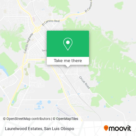 Laurelwood Estates map