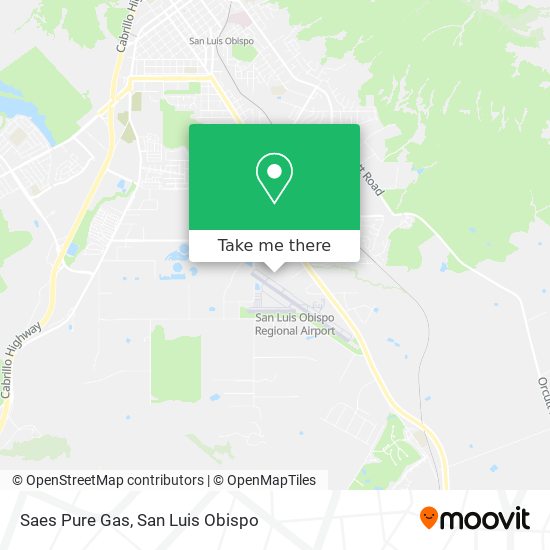 Mapa de Saes Pure Gas