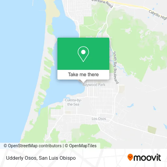 Udderly Osos map