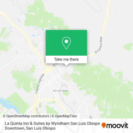 La Quinta Inn & Suites by Wyndham San Luis Obispo Downtown map