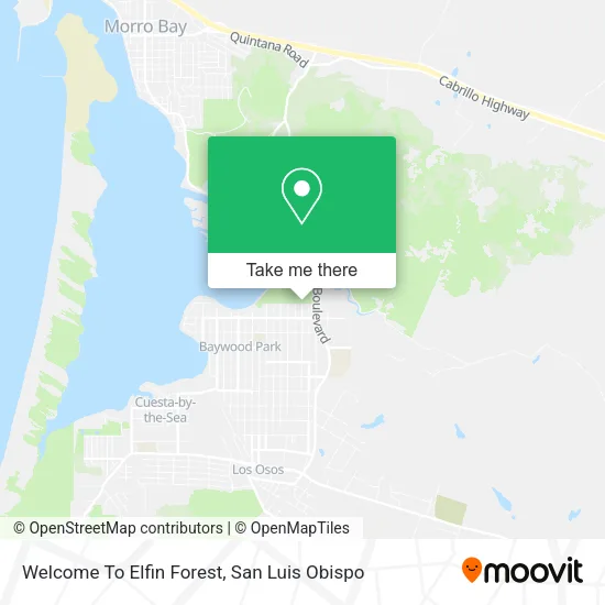 Welcome To Elfin Forest map