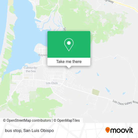 bus stop map