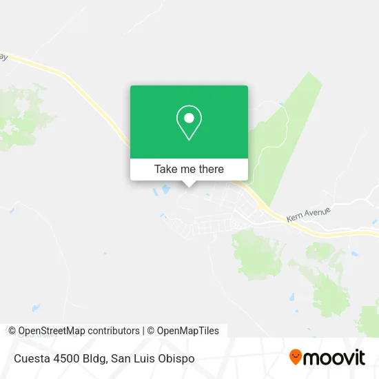 Cuesta 4500 Bldg map
