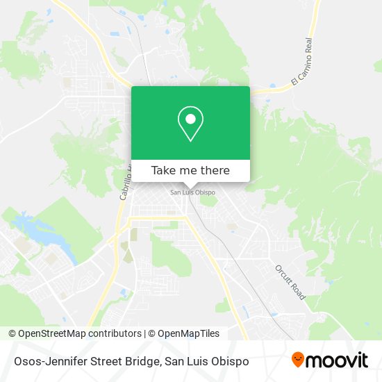 Mapa de Osos-Jennifer Street Bridge