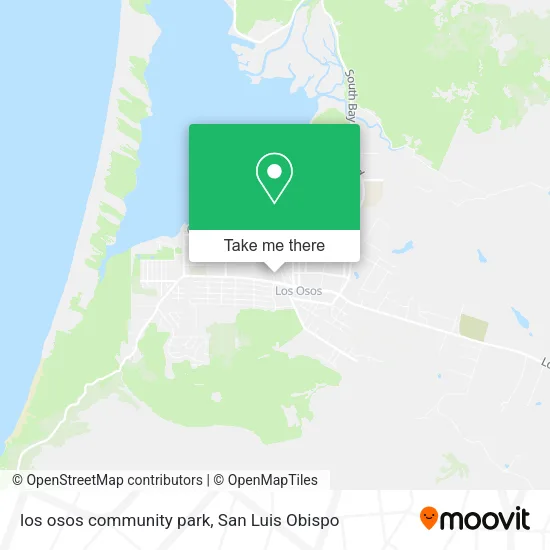 los osos community park map
