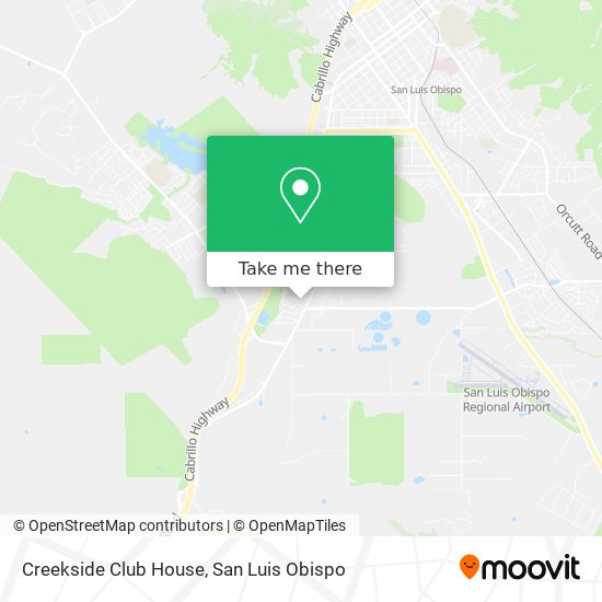Creekside Club House map