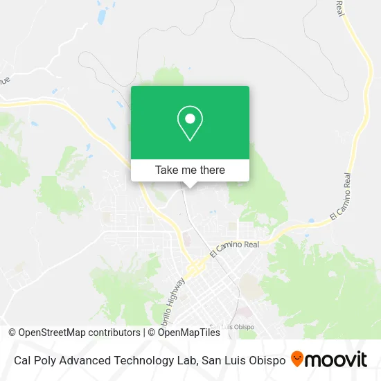 Mapa de Cal Poly Advanced Technology Lab