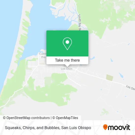 Squeaks, Chirps, and Bubbles map