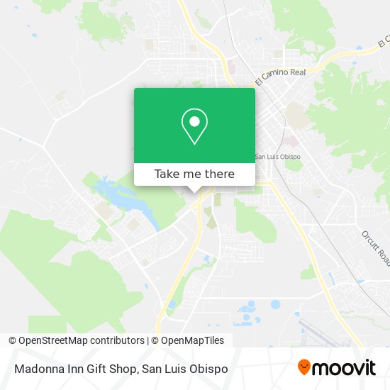 Mapa de Madonna Inn Gift Shop