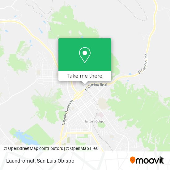 Laundromat map