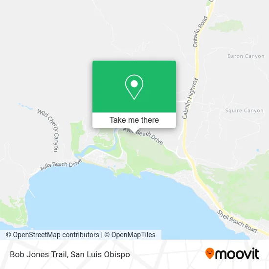 Bob Jones Trail map