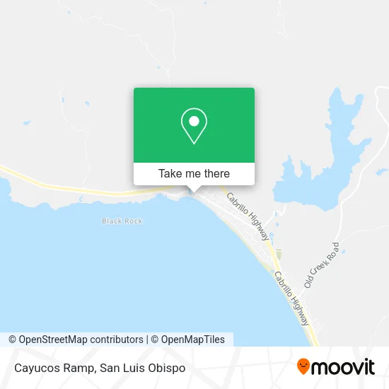 Cayucos Ramp map