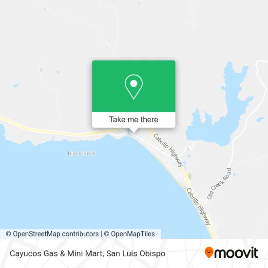 Cayucos Gas & Mini Mart map