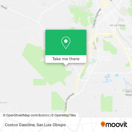 Mapa de Costco Gasoline