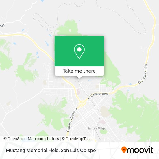 Mapa de Mustang Memorial Field