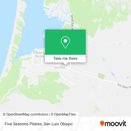 Five Seasons Pilates map