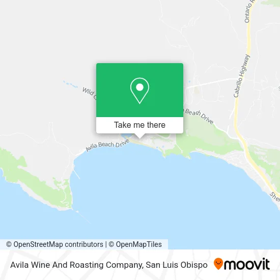 Avila Wine And Roasting Company map