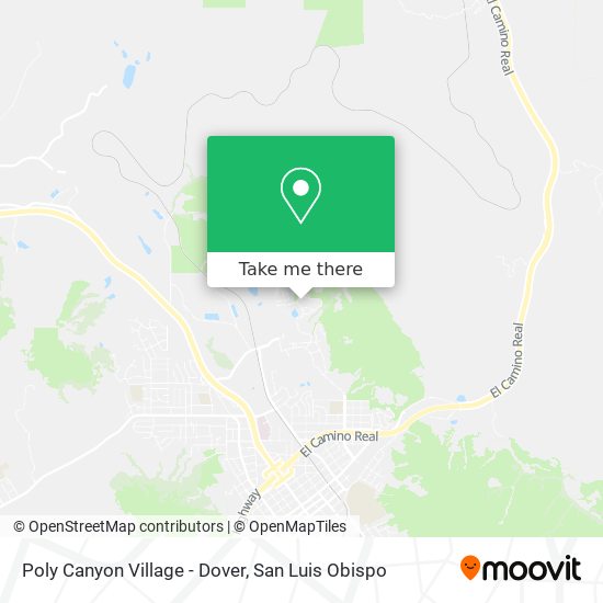 Mapa de Poly Canyon Village - Dover