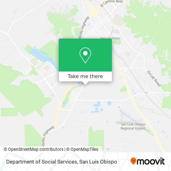 Mapa de Department of Social Services