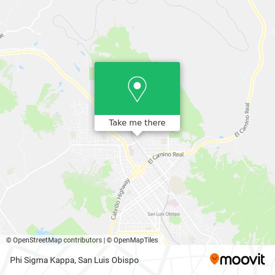 Phi Sigma Kappa map