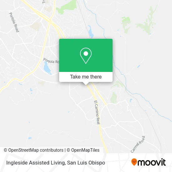 Ingleside Assisted Living map