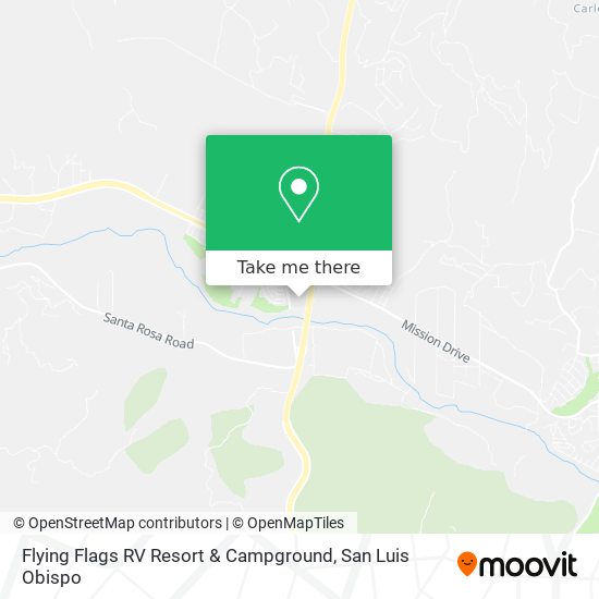 Flying Flags RV Resort & Campground map