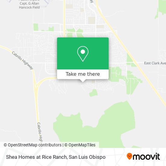 Mapa de Shea Homes at Rice Ranch