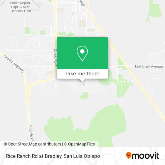Rice Ranch Rd at Bradley map