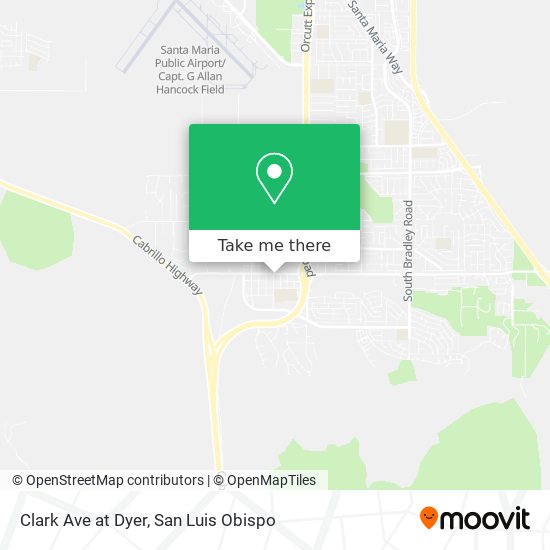 Mapa de Clark Ave at Dyer