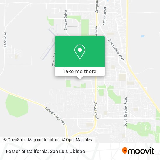 Foster at California map